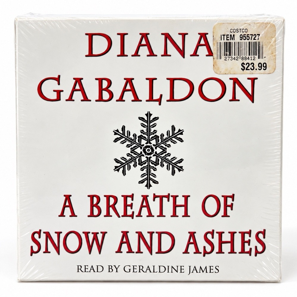 Diana Gabaldon A Breath of Snow and Ashes Outlander Audiobook 13 CD New Sealed